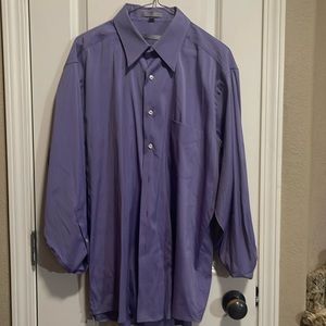 Purple Geoffrey Beene dress shirt. 17. 32/33. XL